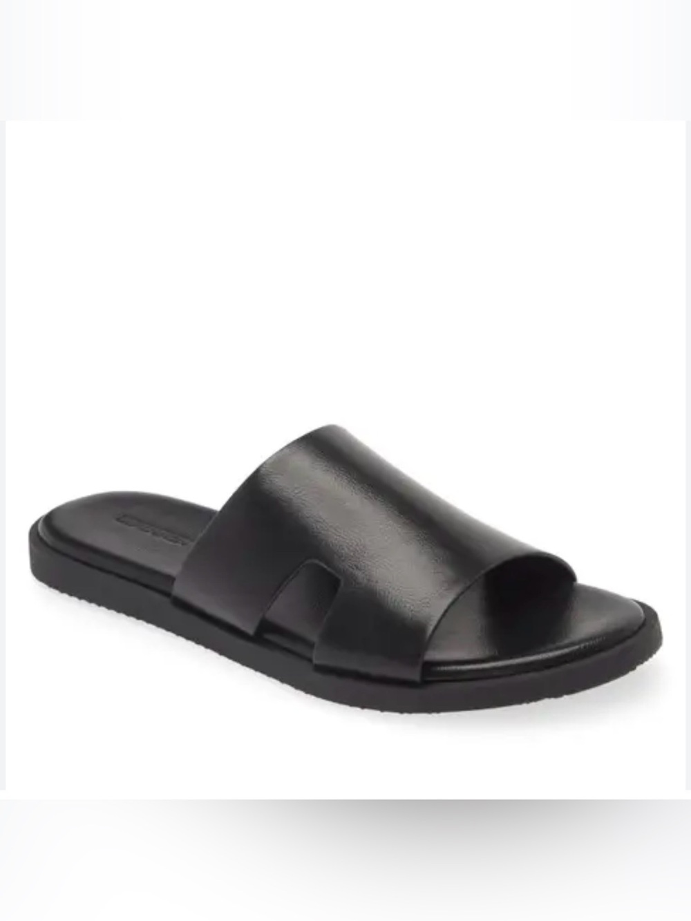 MADDEN Jimmco Sandal in black, featuring a cutout vamp design Sz 12